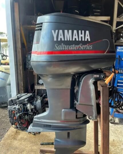 115 HP 2-Stroke Yamaha Outboard Motor with 20" Shaft Length
