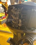 2002 Yamaha 50 HP 4-Stroke Remote Controls Outboard Motor