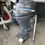 2010 Yamaha 40 HP 4-Stroke 20'' Shaft Remote Steer Outboard Motor