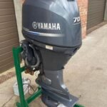 2014 Yamaha 70 HP 4-Stroke 20'' Shaft Remote Steer Power Tilt & Trim Outboard Motor