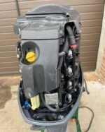 2014 Yamaha 70 HP 4-Stroke 20'' Shaft Remote Steer Power Tilt & Trim Outboard Motor