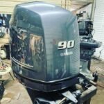 2015 Yamaha 90 HP 4-Stroke 25'' Shaft Outboard Motor
