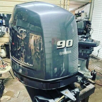 2015 Yamaha 90 HP 4-Stroke 25'' Shaft Outboard Motor