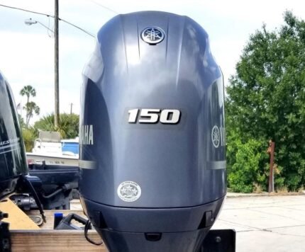 2017 Yamaha 150 HP 4-Stroke 20'' Shaft Power Tilt And Trim Outboard Motor