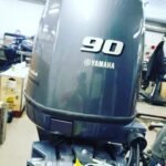2018 Yamaha F90LB 90 HP Outboard Motor