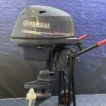 2019 Yamaha 25 HP 4-Stroke Short Shaft Tiller Outboard Motor
