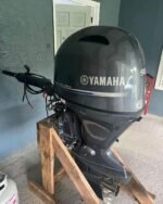 2021 Yamaha 90 HP 4-Stroke 20' Shaft Tiller Outboard Motor