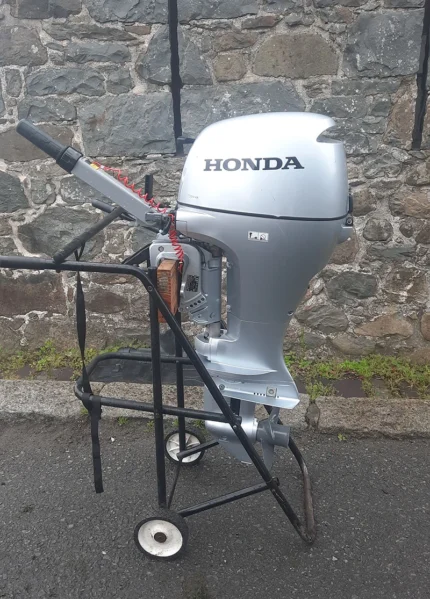 Used 10hp honda fourstroke, pull start on tiller, short shaft - Bill Higham Marine £1,600.00
